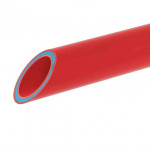 Труба полипропиленовая 50х4,6 мм неармированная PP-R красная